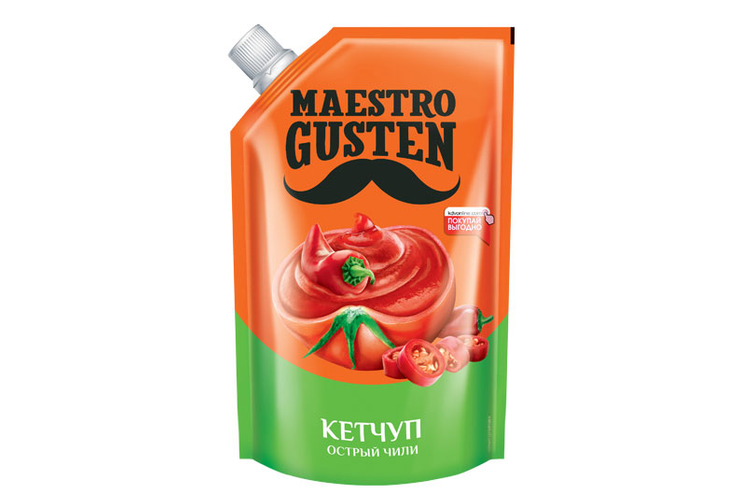 «Maestro Gusten», кетчуп «Чили», 400 г
