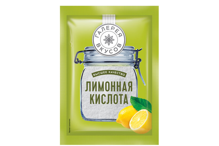 «Галерея вкусов», лимонная кислота, 50 г