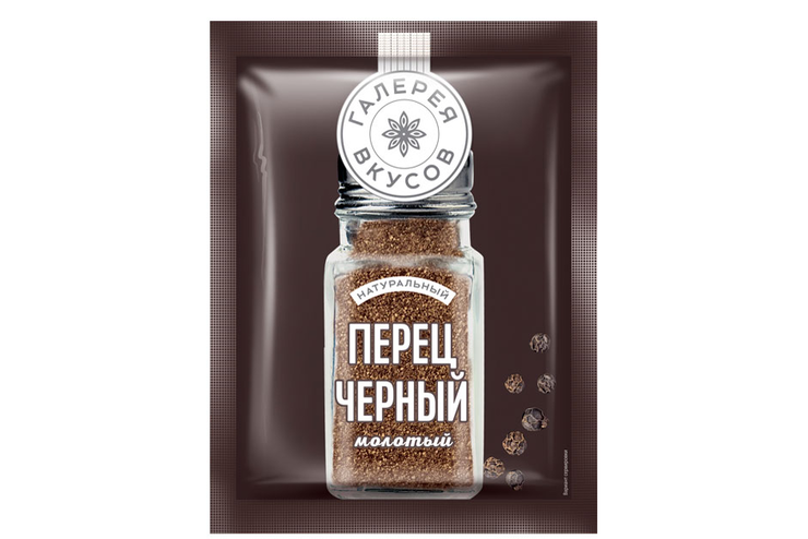 «Галерея вкусов», перец чёрный молотый, 50 г