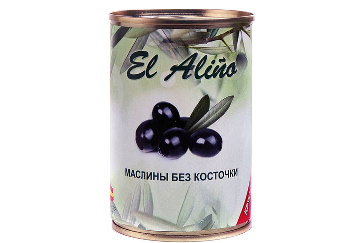 «EL alino», маслины крупные без косточки, 270 г