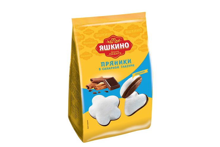 «Яшкино», пряники в сахарной глазури, 350 г