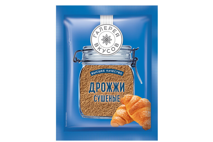 «Галерея вкусов», дрожжи сушеные, 10 г «Галерея вкусов», дрожжи сушеные, 10 г