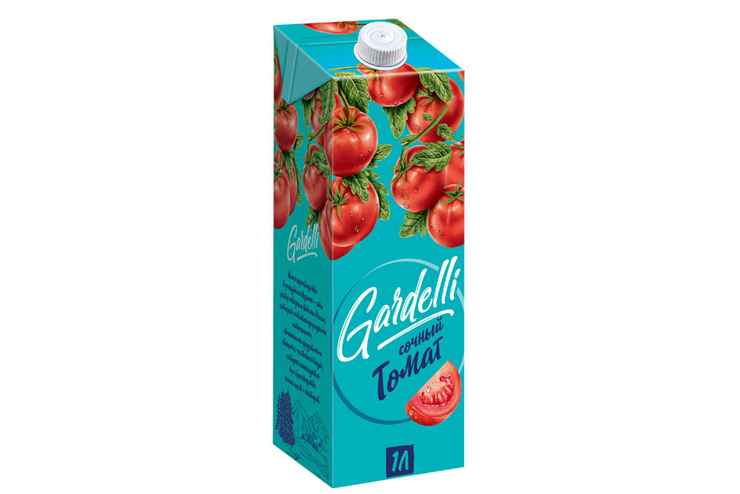 «Gardelli», нектар «Сочный томат», 1л «Gardelli», нектар «Сочный томат», 1л
