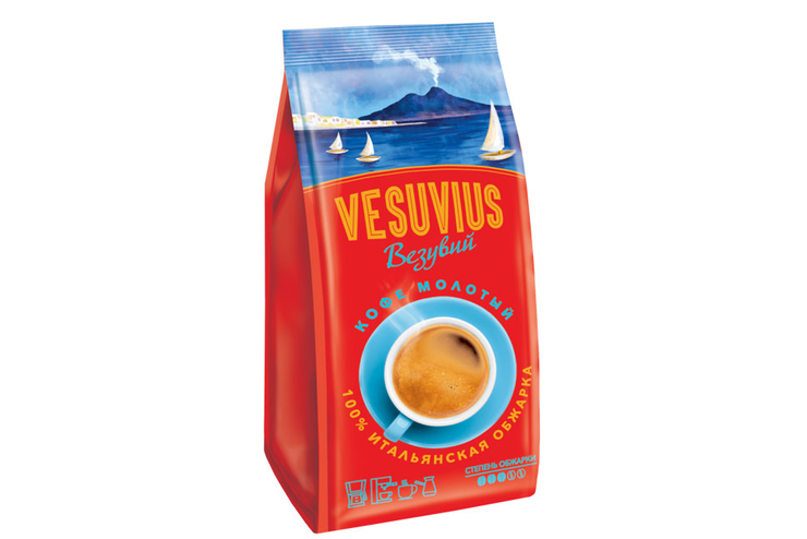 «Vesuvius», кофе молотый, 200 г
