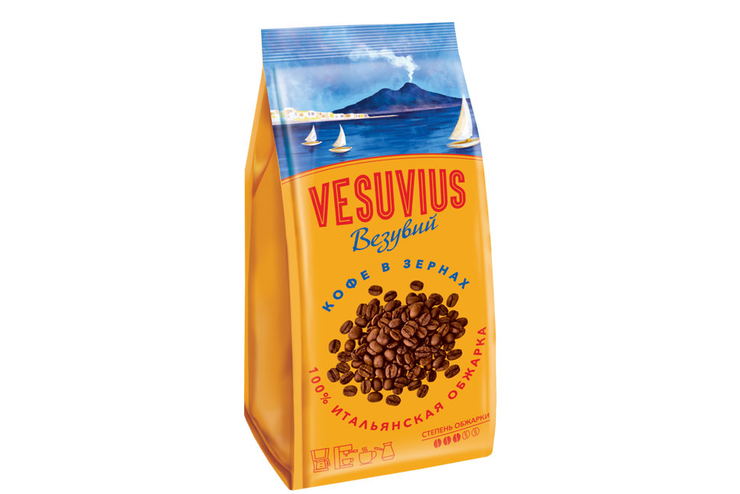 «Vesuvius», кофе в зёрнах, 200 г