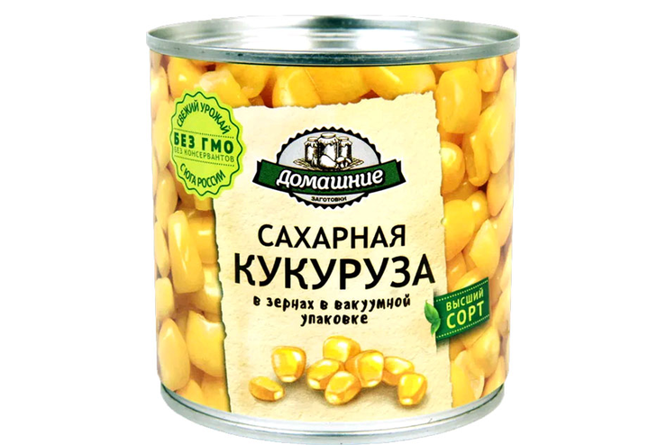 «Домашние заготовки», кукуруза консервированная, 340 г
