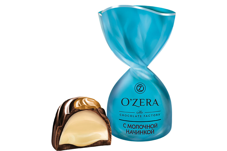 «O'Zera», конфеты с молочной начинкой (упаковка 0,5 кг)