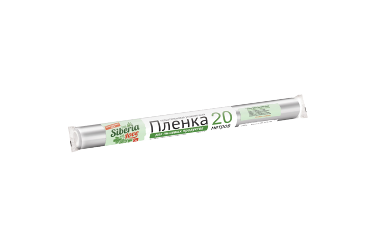 Пленка пищевая «From Siberia with love» 31см*20м
