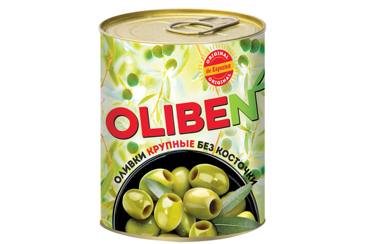 «OLIBEN», оливки крупные без косточки, 290 мл «OLIBEN», оливки крупные без косточки, 290 мл
