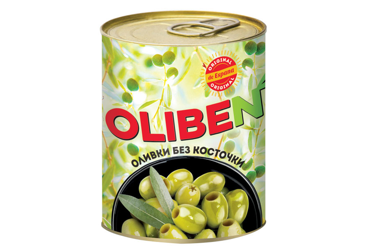 «OLIBEN», оливки без косточки, 290 мл