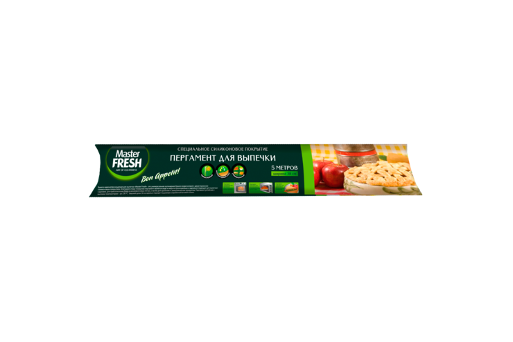 Пергамент «Master Fresh» силиконизированный для выпечки, 38см*5м, 95 г