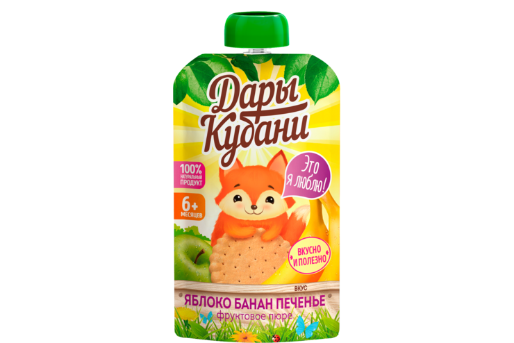 «Дары Кубани», пюре фруктовое, 90 г