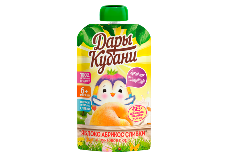 «Дары Кубани», пюре фруктовое, 90 г