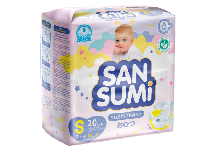 «Sansumi», подгузники