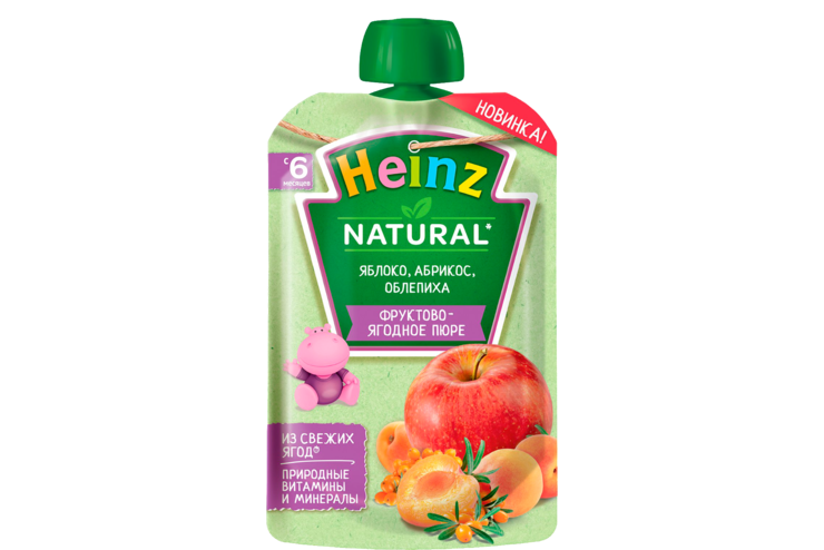 «Heinz», фруктовое пюре, 90 г