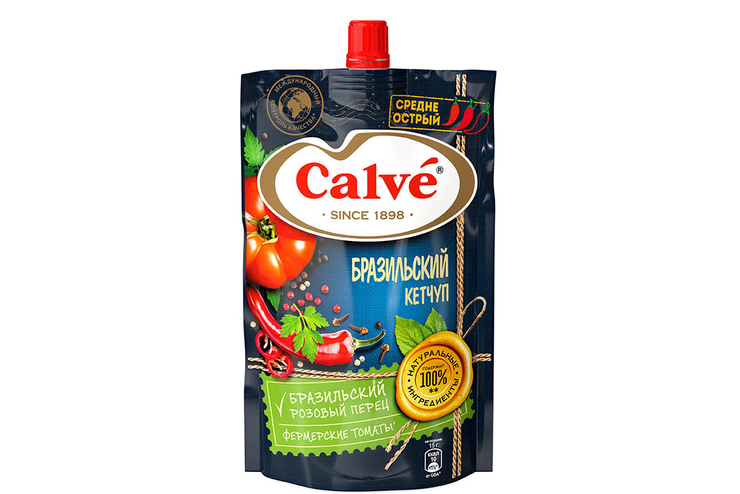 «Calve», кетчуп «Бразильский», 350 г