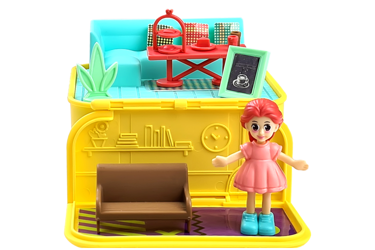 Кукольный домик - сюрприз Little Corner с куколкой, в подарочной упаковке