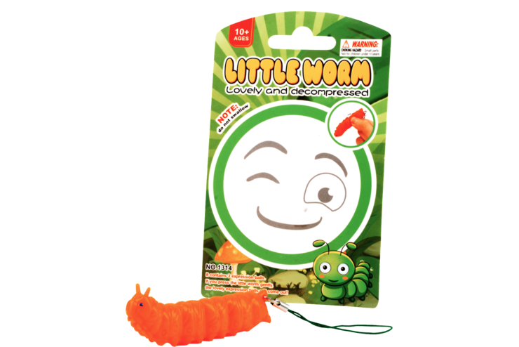 Игрушка-антистресс Little worm (видео)