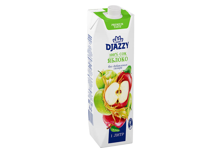 «Djazzy», сок Яблоко», 1л