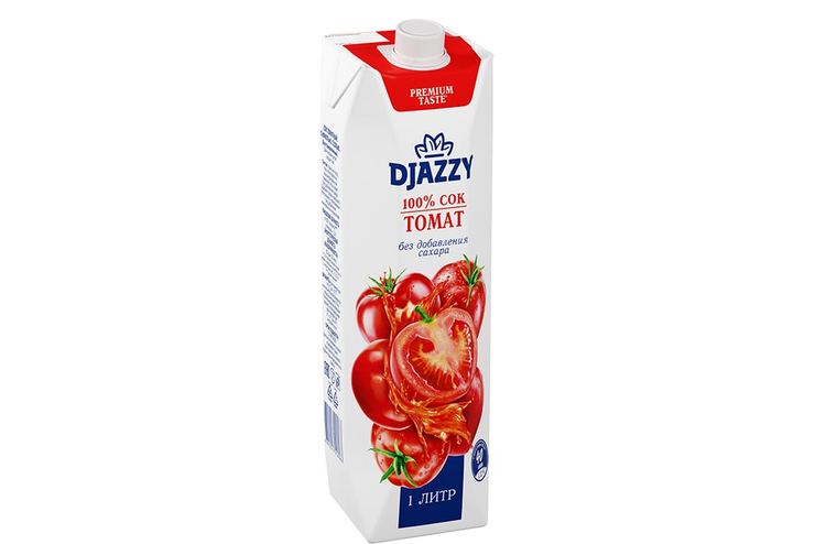 «Djazzy», сок «Томат», 1л