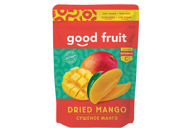 «GOOD FRUIT», манго сушеное, 100 г