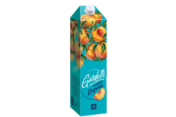 «Gardelli», нектар «Нежный персик», 1л