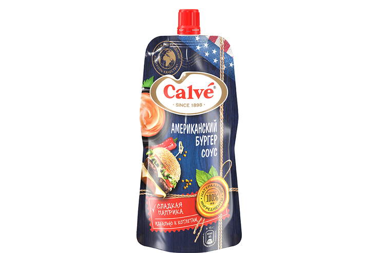 «Calve», cоус «Американский бургер», 230 г