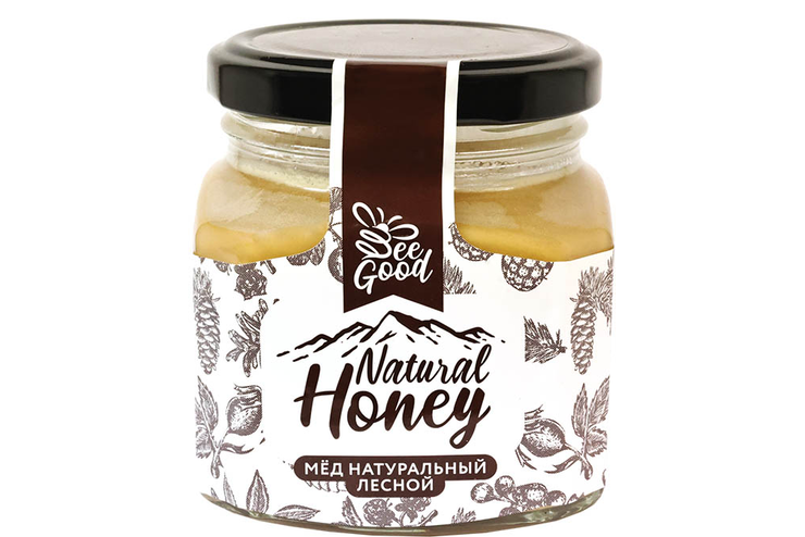 «Natural Honey», мёд лесной, 330 г «Natural Honey», мёд лесной, 330 г