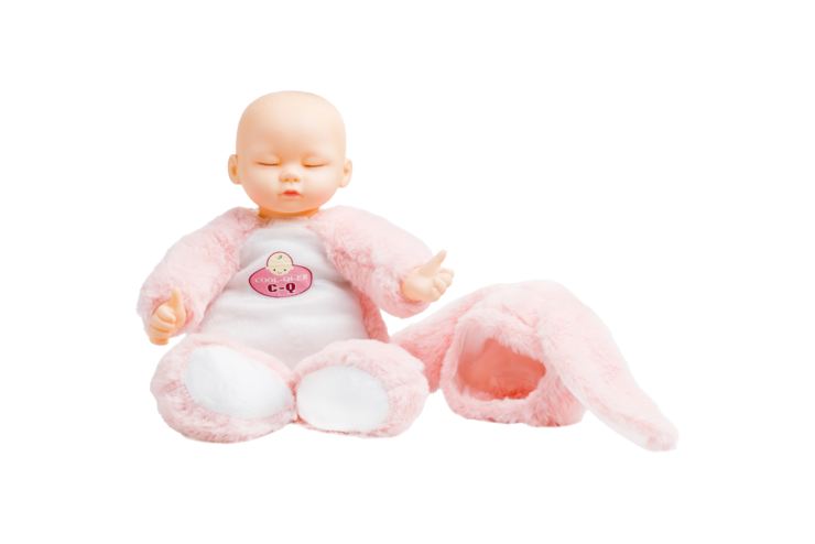 Мягкая кукла «Sugar Doll» Спящий мальчик-зайчик