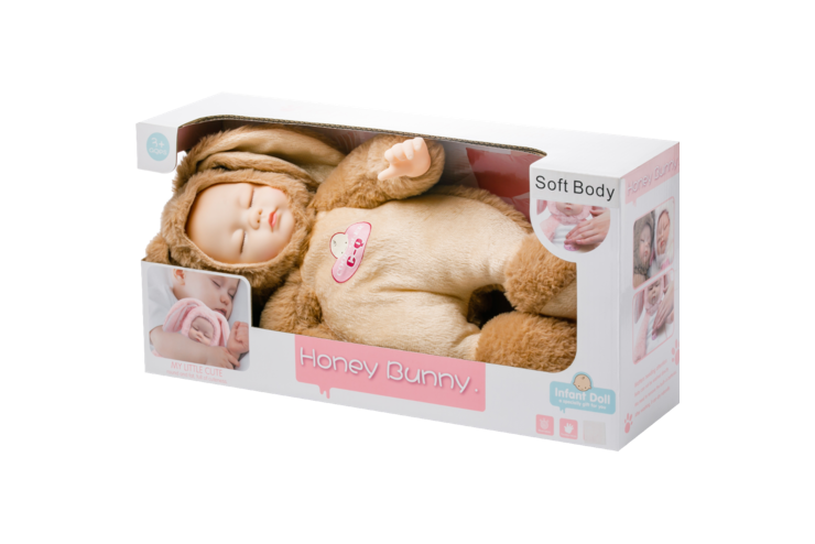 Мягкая кукла «Sugar Doll» в костюме зайчика