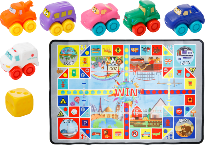 Игровой набор «Mao Bao» с ковриком и машинками