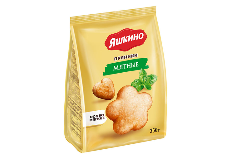 «Яшкино», пряники «Мятные», 350 г