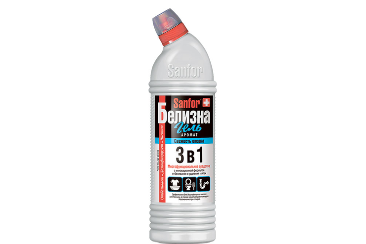 Белизна-гель Sanfor «Свежесть океана», 760 г