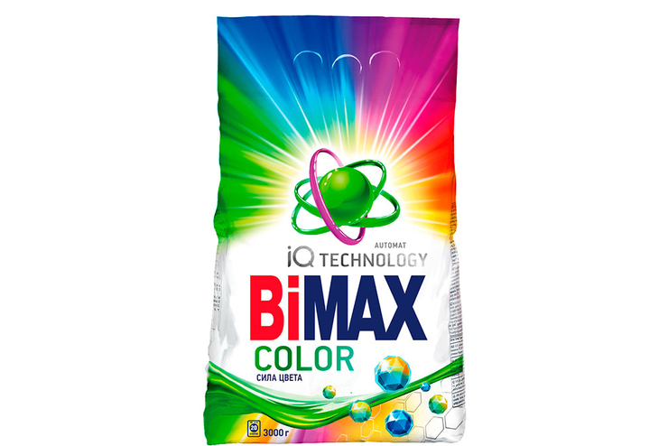 Стиральный порошок Bimax Color Automat Сила цвета, 3 кг