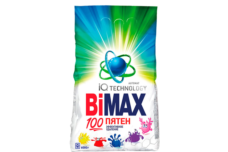 Стиральный порошок BiMax «100 пятен» Automat, 6 кг Стиральный порошок BiMax «100 пятен» Automat, 6 кг