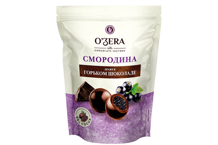 «O'Zera», драже «Смородина в горьком шоколаде», 150 г «O'Zera», драже «Смородина в горьком шоколаде», 150 г