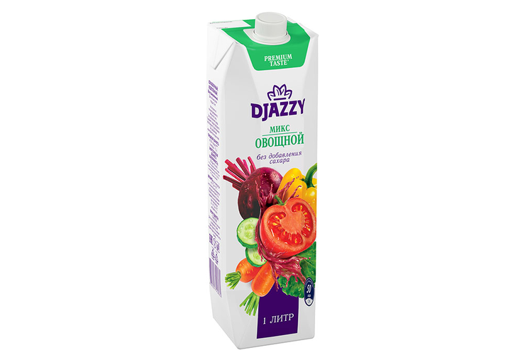 «Djazzy», напиток «Овощной микс», 1л