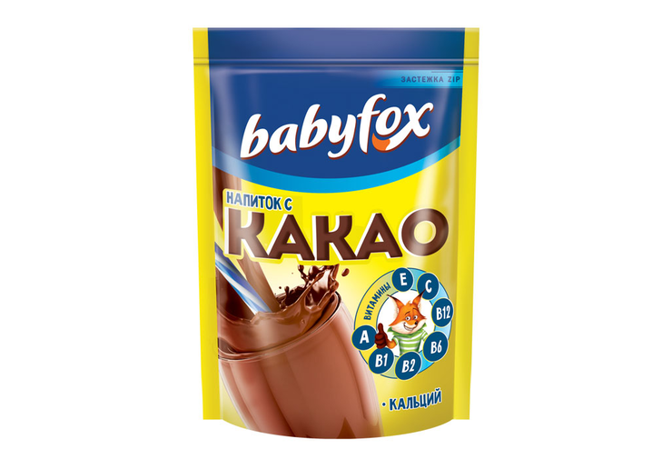 «BabyFox», напиток с какао, 135 г