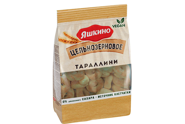 «Яшкино», тараллини цельнозерновое, 180 г «Яшкино», тараллини цельнозерновое, 180 г