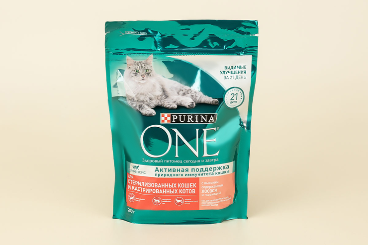 Сухой корм «Purina ONE» для стерилизованных кошек, 200 г Сухой корм «Purina ONE» для стерилизованных кошек, 200 г