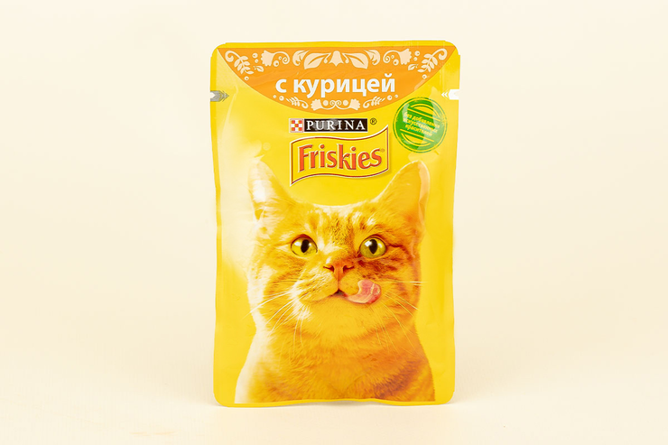 Влажный корм для кошек «Friskies» Курица с подливом, 85 г Влажный корм для кошек «Friskies» Курица с подливом, 85 г