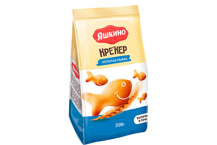 «Яшкино», крекер «Золотая рыбка», 350 г