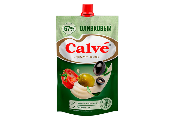 «Calve», майонез «Оливковый» 67%, 200 г