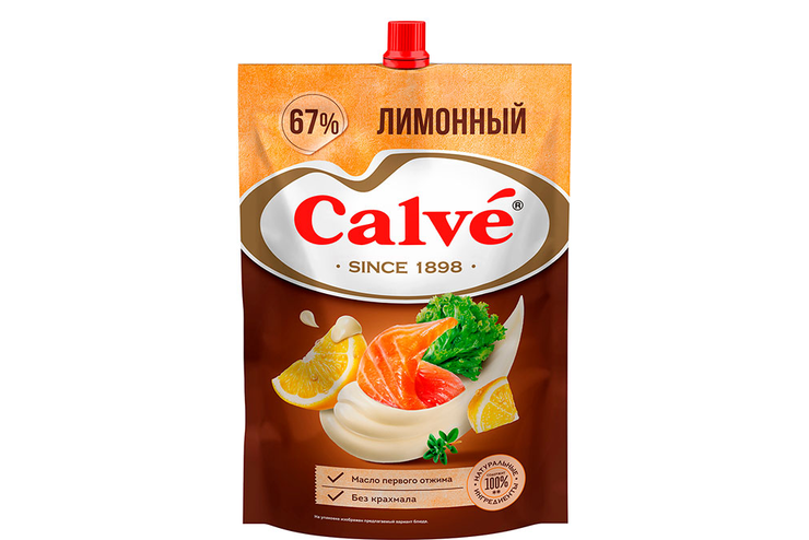 «Calve», майонез  «Лимонный» 67%, 700 г