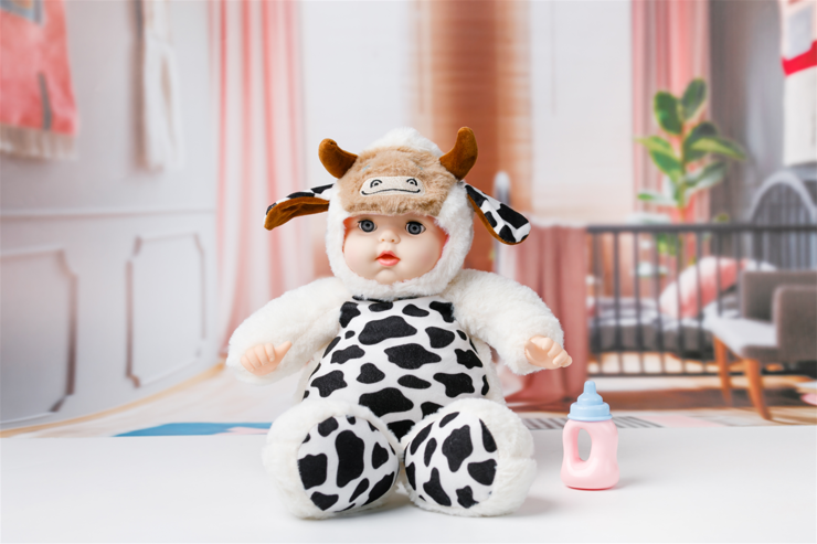 Мягкая кукла «Sugar Doll» в костюме «Бычок»