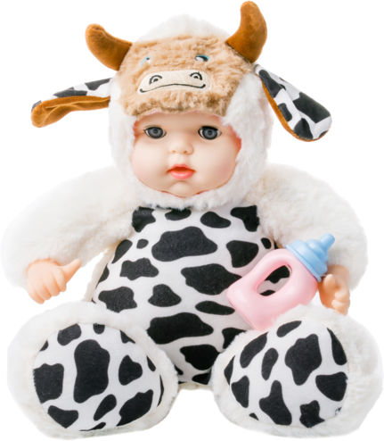 Мягкая кукла «Sugar Doll» в костюме «Бычок»