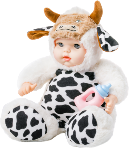 Мягкая кукла «Sugar Doll» в костюме «Бычок»