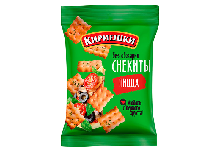 «Кириешки», снекиты «Пицца», 60 г