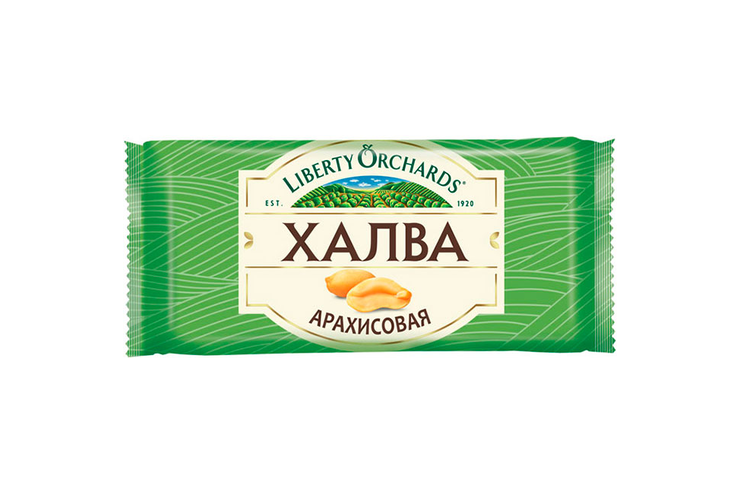 «Liberty Orchards», халва арахисовая, 185 г «Liberty Orchards», халва арахисовая, 185 г
