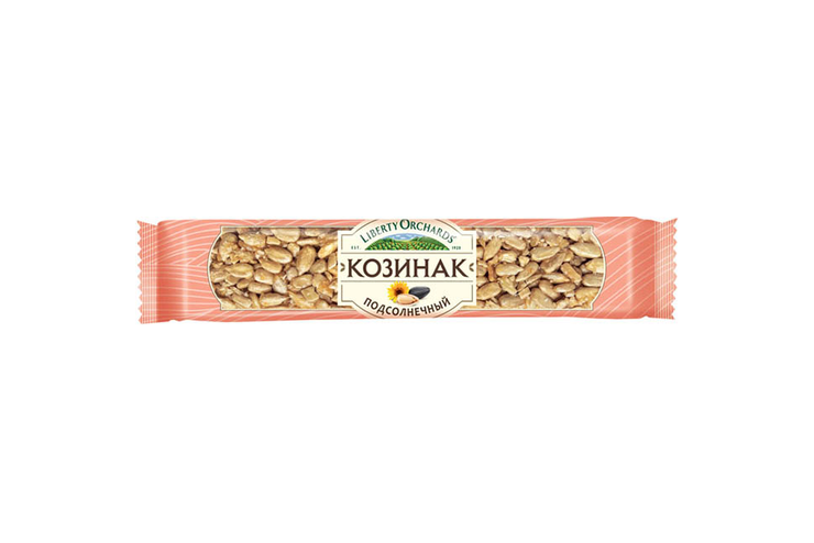 «Liberty Orchards», козинак подсолнечный, 50 г